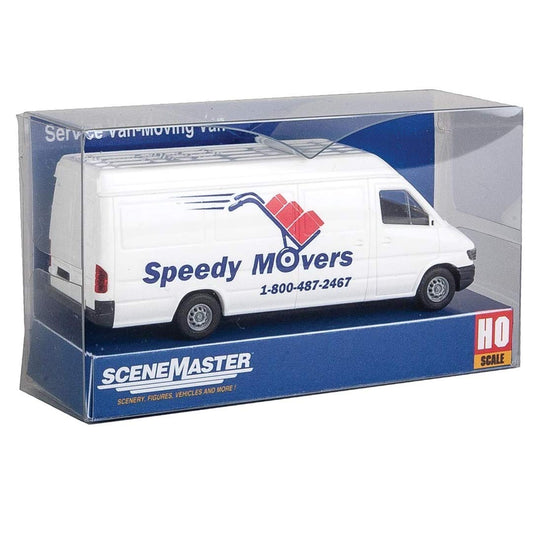 Walthers 949-12206 - Service Van Speedy Movers - HO Scale