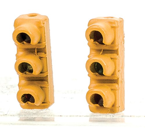 Walthers HO Scale 1960s-Style Traffic Light 2-Pack Non-Operating Single Hanging