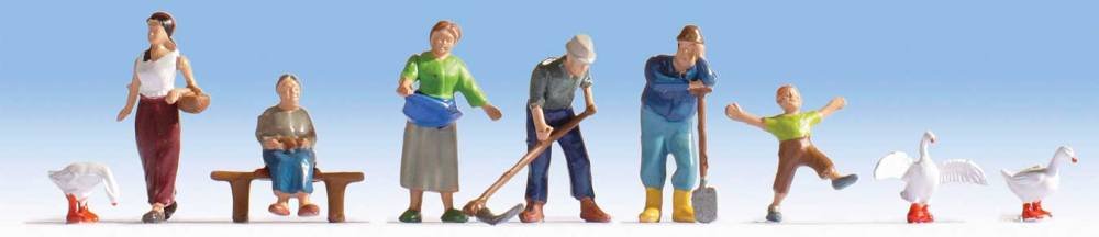 Farmers - 6 Figures, Accessories
