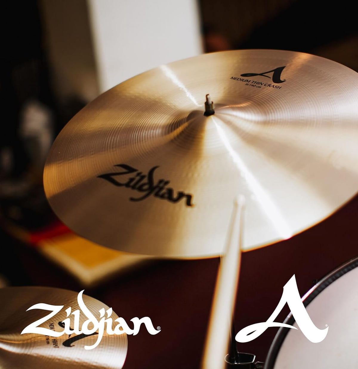 Zildjian 17" A Series Medium Thin Crash Cymbal