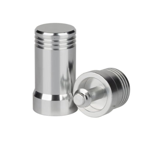 Action Threaded Aluminum 3/8 x 10 Joint Protector - Silver