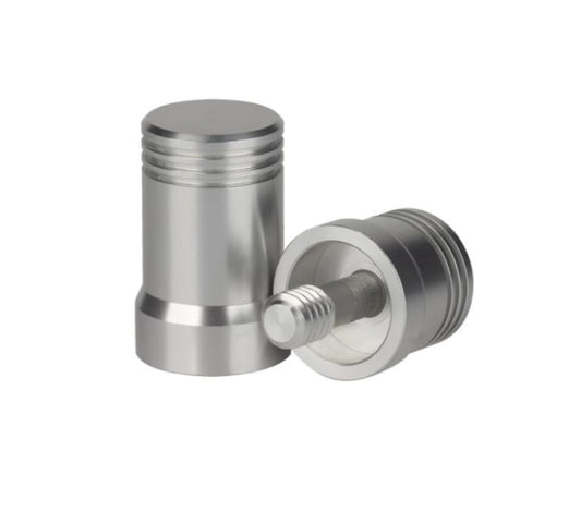 Action Threaded Aluminum 5/6 x 18 Joint Protector - Silver