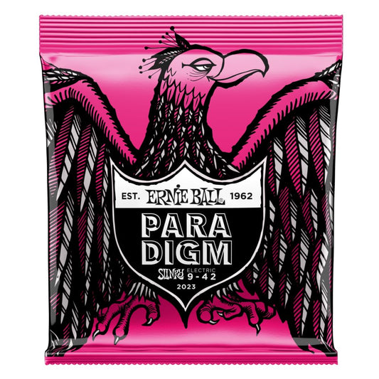 Ernie Ball Paradigm Super Slinky Electric Guitar Strings, 9-42 Gauge (P02023)