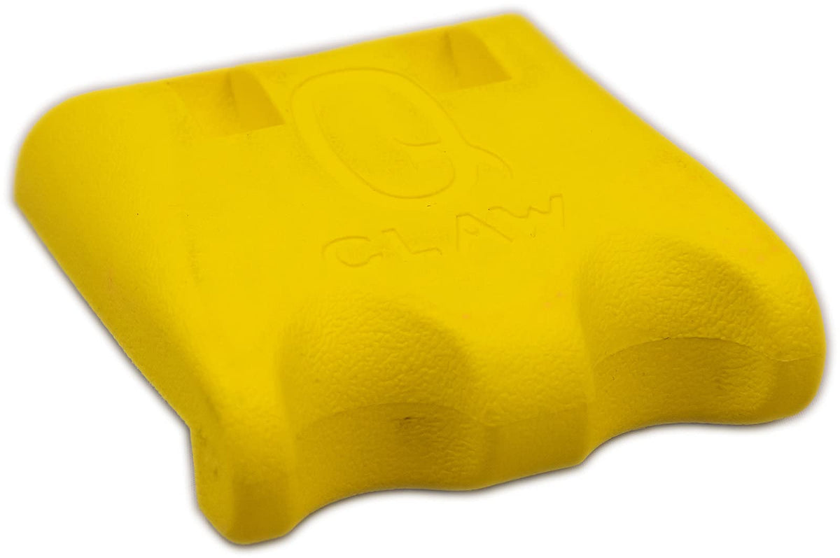 Q-Claw QCLAW Portable Pool/Billiards Cue Holder/Coin Slot - 2 Place - Yellow
