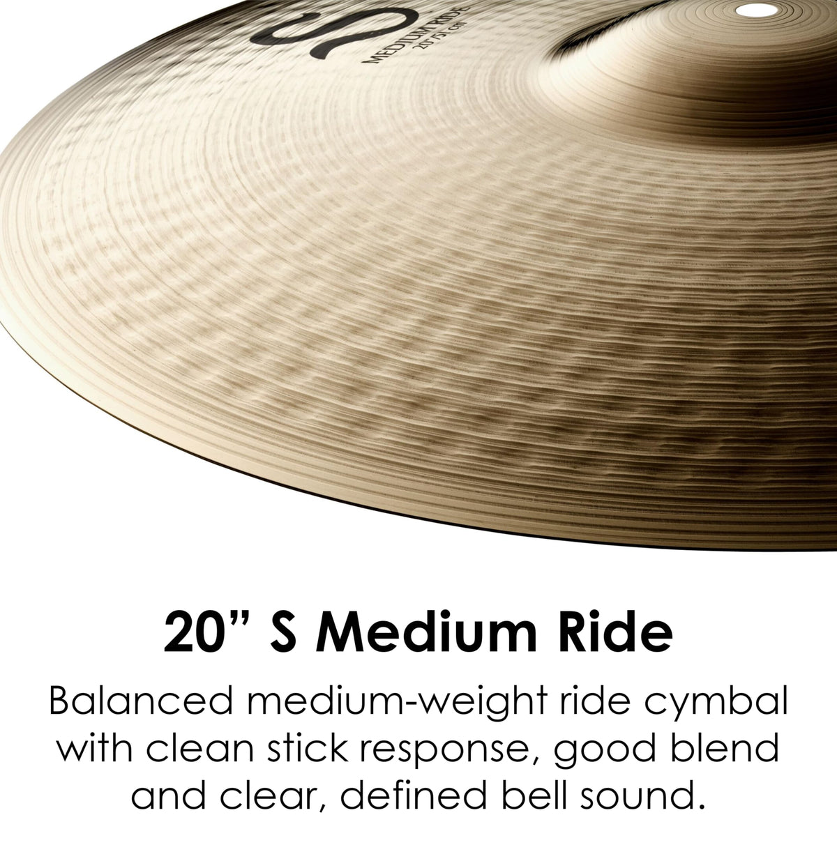 Zildjian S20MR 20" S Medium Ride Cymbal