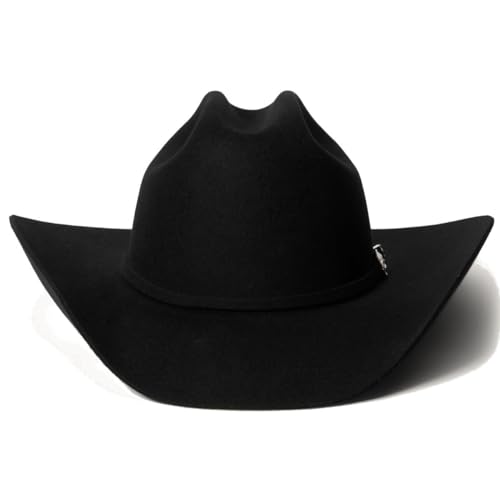 Stetson Men's 4X Corral Wool Cowboy Hat Black 7 3/4