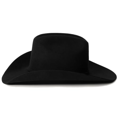 Stetson Men's 4X Corral Wool Cowboy Hat Black 7 3/4