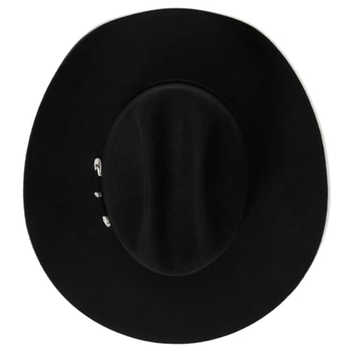 Stetson Men's 4X Corral Wool Cowboy Hat Black 7 3/4