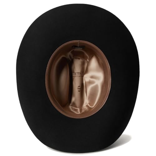 Stetson Men's 4X Corral Wool Cowboy Hat Black 7 3/4
