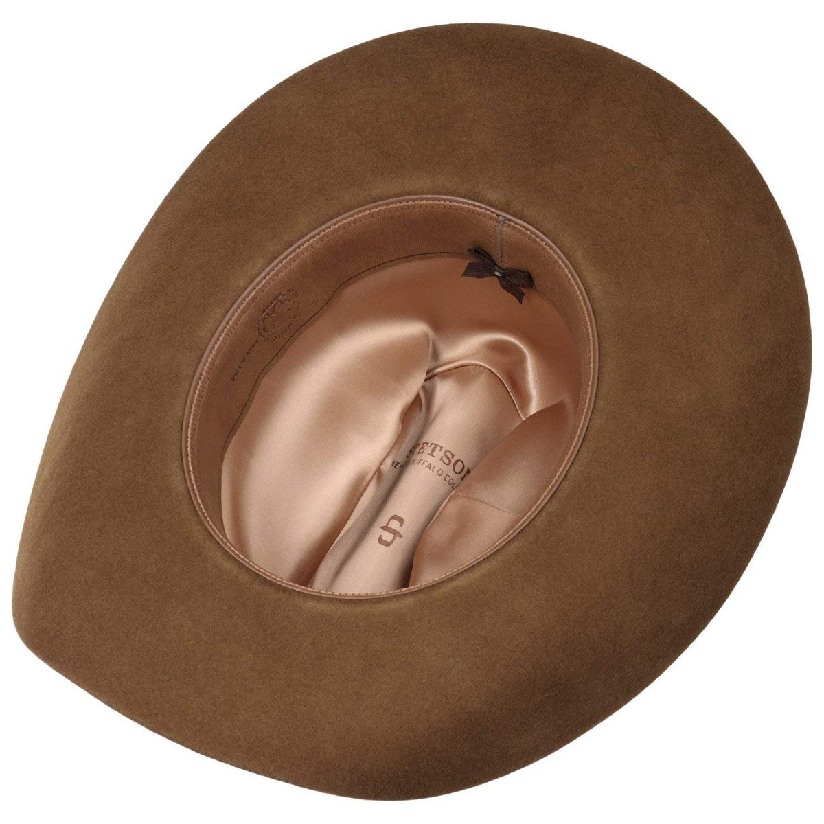 Stetson Powder River Western Hat Men Brown 7 5/8