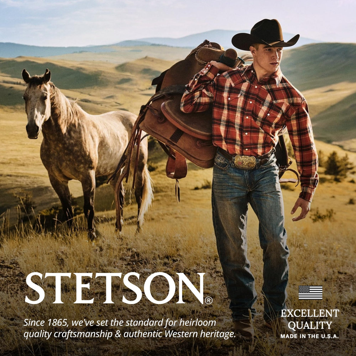 Stetson Skyline Hat, Color: Black, Size: 7 1/2 (SFSKYL-75400774)