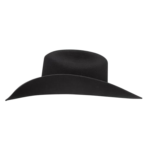 Stetson Oak Ridge Cowboy Hat, Color: Black, Size: 7.375 (SWOAKR-72400773)