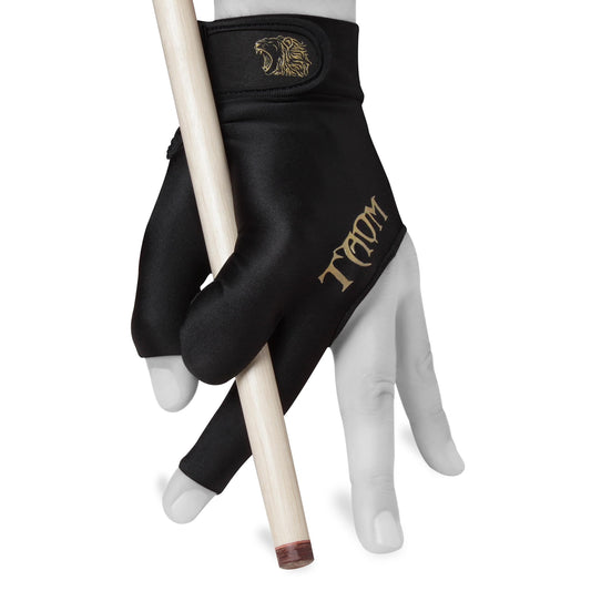 TAOM Midas Ultra Silky Thin Billiards Pool Cue Gloves Left Bridge Glove for Right Handed Player Size Large (L)