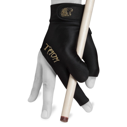 TAOM Midas Ultra Silky Thin Billiards Pool Cue Gloves Right Bridge Glove for Left Handed Player Size Large (L)