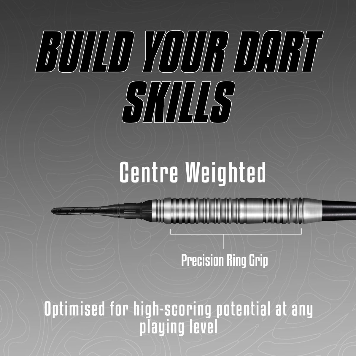 Shot! Darts Soft Tip TOA, 70% Tungsten Barrels, Center Weighted, Pro   Throwing Darts for Maximum Aerodynamics Handcrafted Professional Dart Set and   Flights Made in New Zealand, Plastic Tip Bar Darts