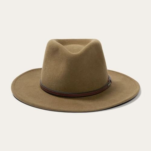 Stetson Bozeman, Color: Lt. Brown, Size: 2XL (TWBOZE-8130C72X)