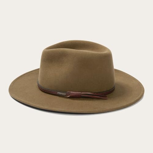 Stetson Bozeman, Color: Lt. Brown, Size: 2XL (TWBOZE-8130C72X)