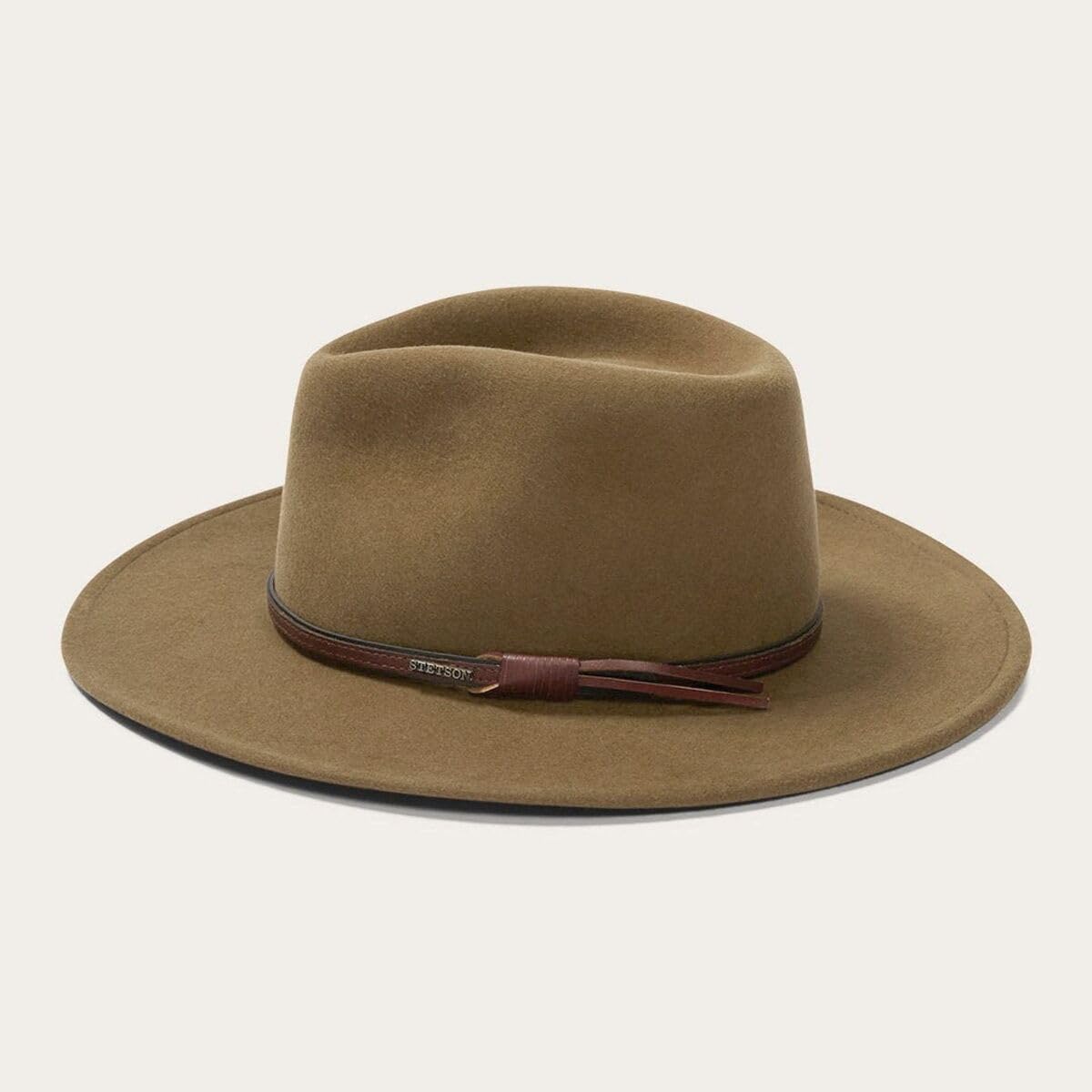 Stetson Bozeman, Color: Lt. Brown, Size: L (TWBOZE-8130C7L0)