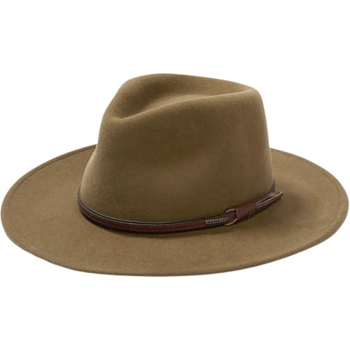 Stetson Bozeman, Color: Lt. Brown, Size: XL (TWBOZE-8130C7XL)