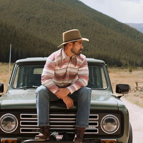 Stetson Bozeman, Color: Lt. Brown, Size: XL (TWBOZE-8130C7XL)