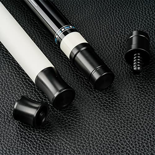 CRICAL Billiard Cue Joint Protectors, Plastic Pool Cue Joint Protector Set, Thread Protector for Shaft and Butt, Protects Joint Pin and Threads (3/8x10 Pin)