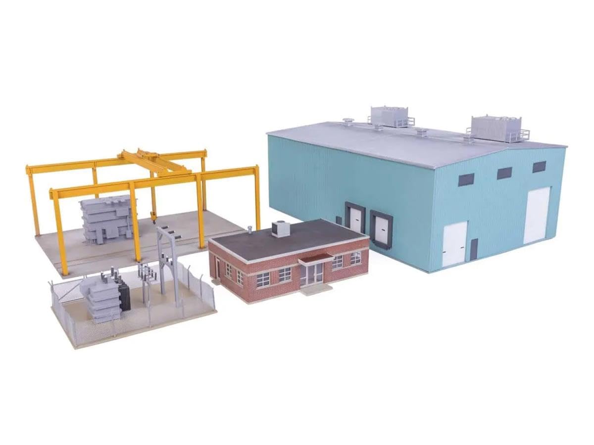 Walthers Cornerstone 933-4107 HO Scale Transformer Factory - Kit