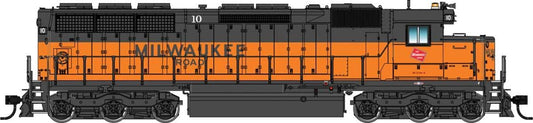 Walthers Proto HO Scale EMD SD45 (Standard DC) Milwaukee Road #10