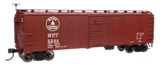 Walthers Mainline 910-40963 HO Scale 40' Early X29 Boxcar - Ready to Run - Maine Central #5598