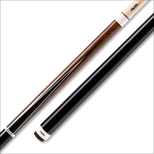 Cuetec Avid Era Sneaky Pete Style Pool Cue (Brown 4 Point No Wrap, 12.25mm)