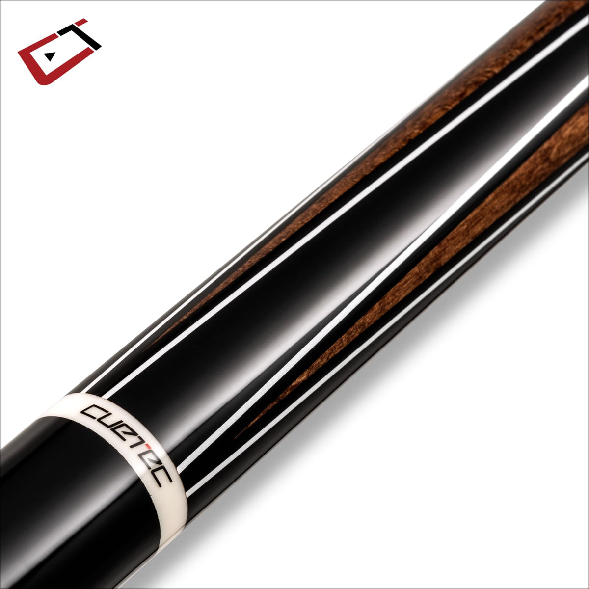 Cuetec Avid Era Sneaky Pete Style Pool Cue (Brown 4 Point No Wrap, 12.25mm)
