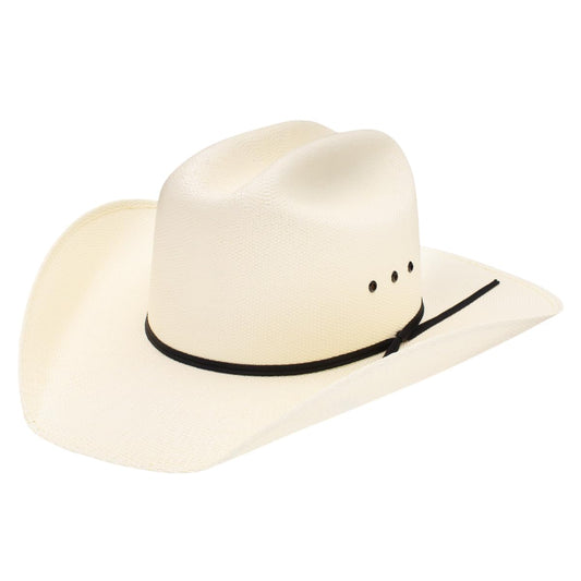 RESISTOL Denison 7X Bangora Straw Cowboy Hat Natural