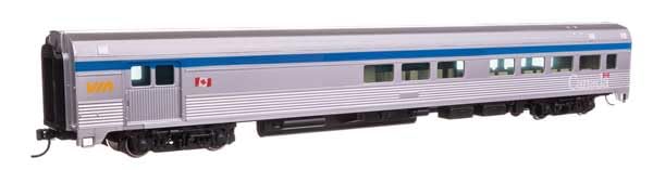 Walthers HO Scale 85' Budd Baggage-Lounge Passenger Car Via Rail
