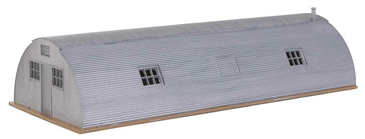 Walthers Cornerstone 933-3560 HO Scale Quonset Hut - Kit - 6-9/16 x 2-3/4 x 1-1/2" 16.6 x 6.9 x 3.8cm