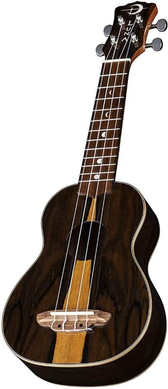 Luna Model UKE ZIRI S Exotic Ziricote Wood Soprano Size Ukulele