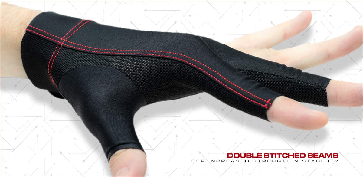 Cuetec Axis Billiard Glove - Fits Left Hand (Small)