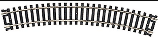 HO Code 100 15" Radius Snap Track
