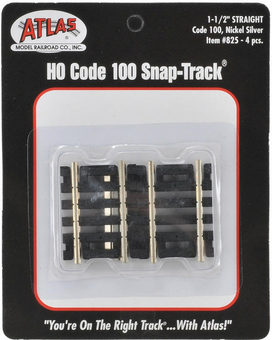 Atlas Trains 825 HO Code 100 1.5 Inch Straight (4)