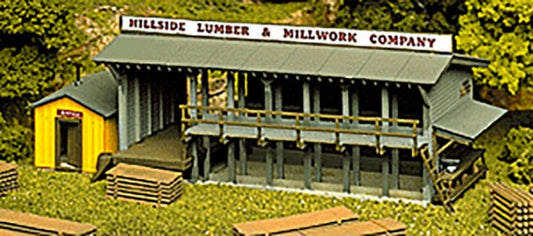 HO KIT Lumber Yard Office