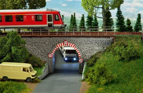 Faller 120498 Stone Arch Bridge HO Scale Building Kit
