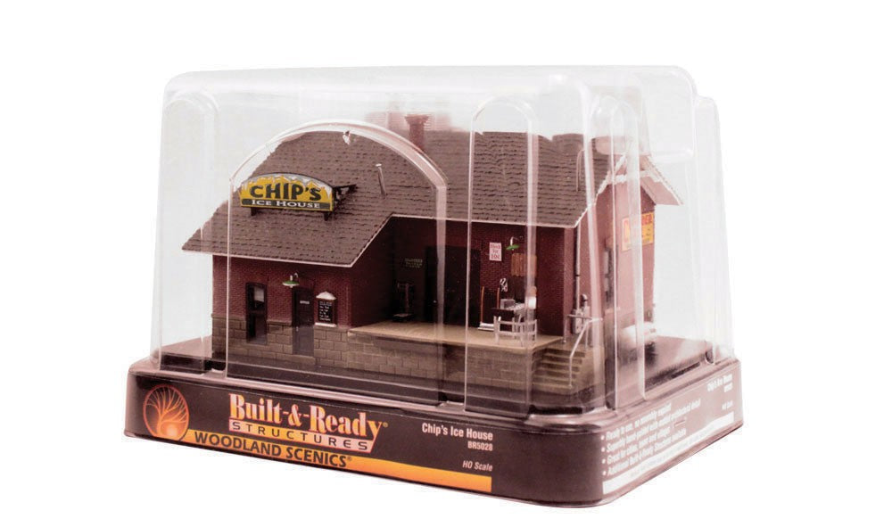 Woodland Scenics HO B/U Chip's Ice House WOOBR5028