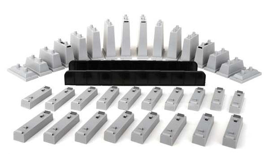 Walthers Trainline HO Scale Power-Loc Track Bridge and Pier Set