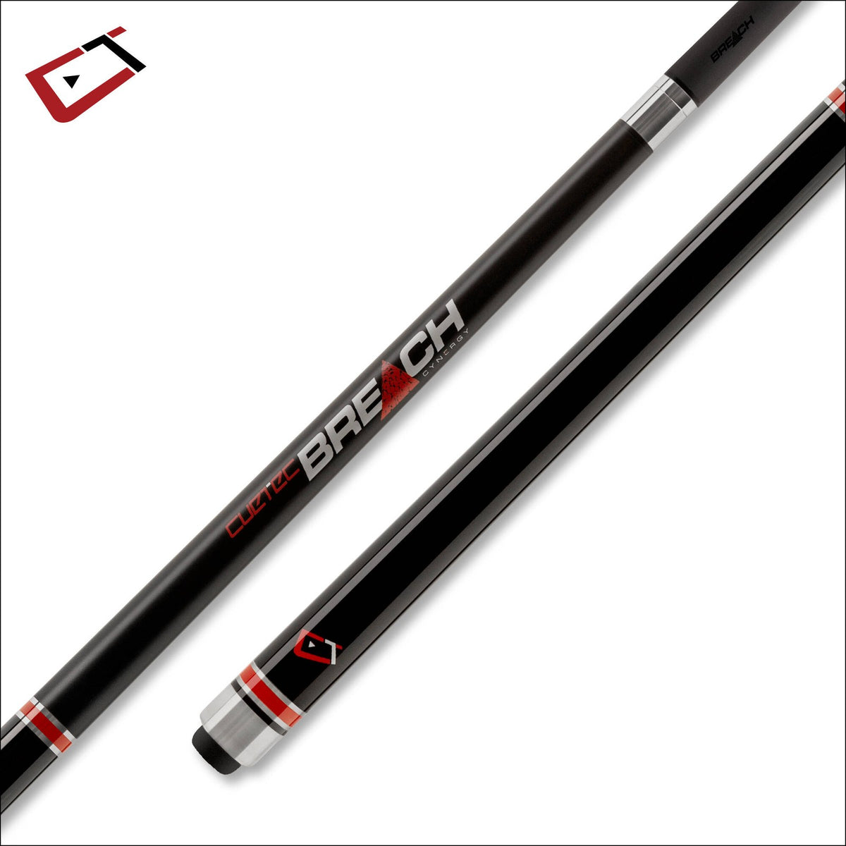 Cuetec Breach Break Pool Cue - Carbon Fiber (Black)