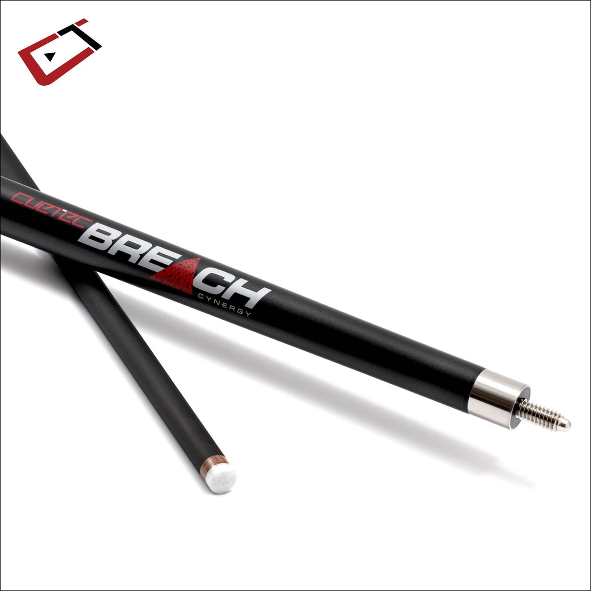 Cuetec Breach Break Pool Cue - Carbon Fiber (Black)