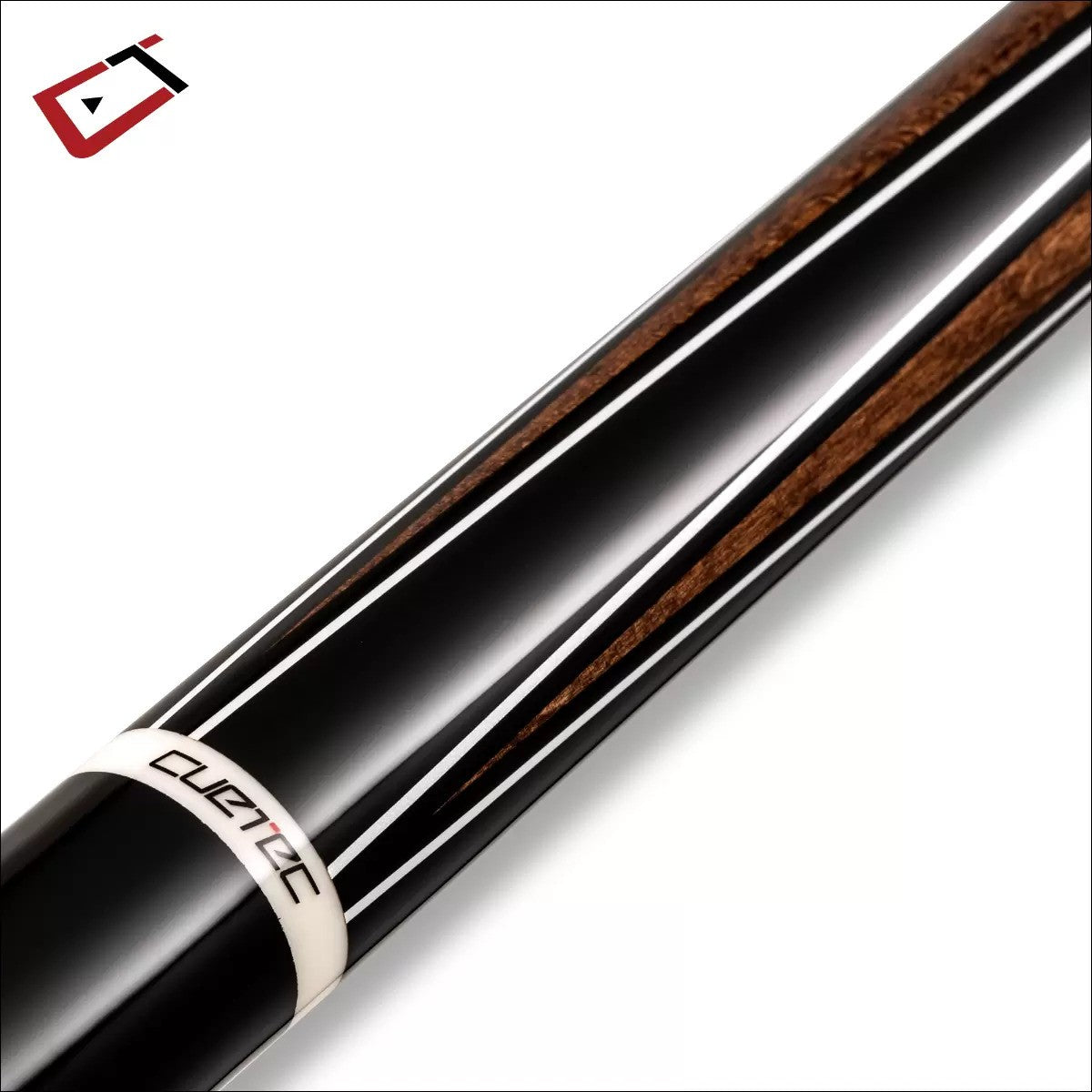 Cuetec Avid Era Sneaky Pete Style Pool Cue (Brown 4 Point No Wrap, 12.75mm)