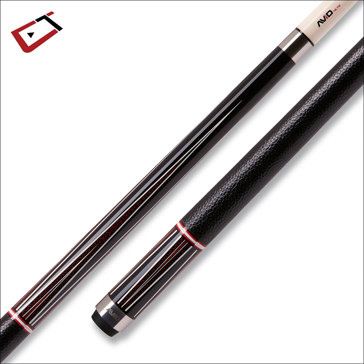 Cuetec Avid Opt-X Series Pool Cue (RED, 12.75MM)
