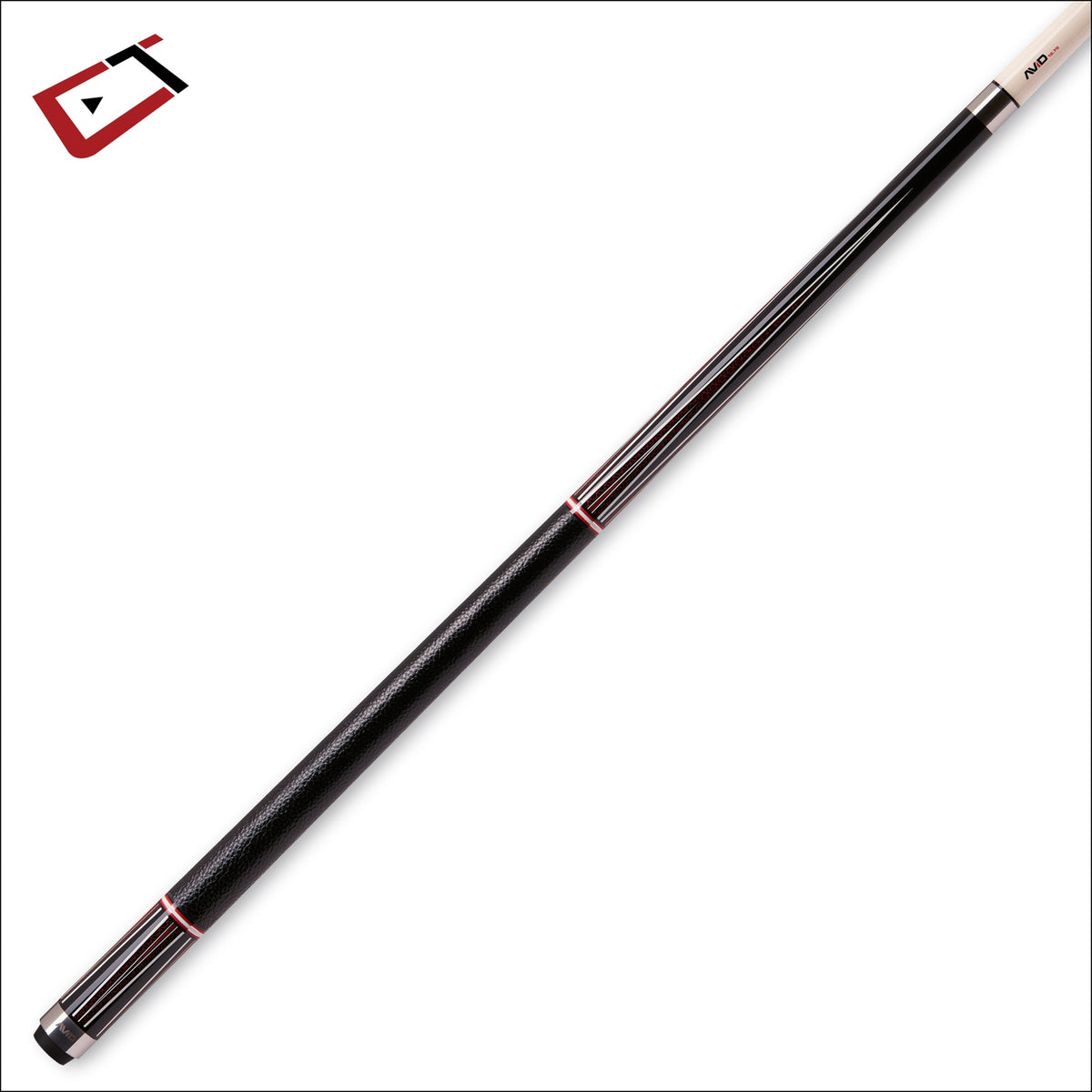 Cuetec Avid Opt-X Series Pool Cue (RED, 12.75MM)