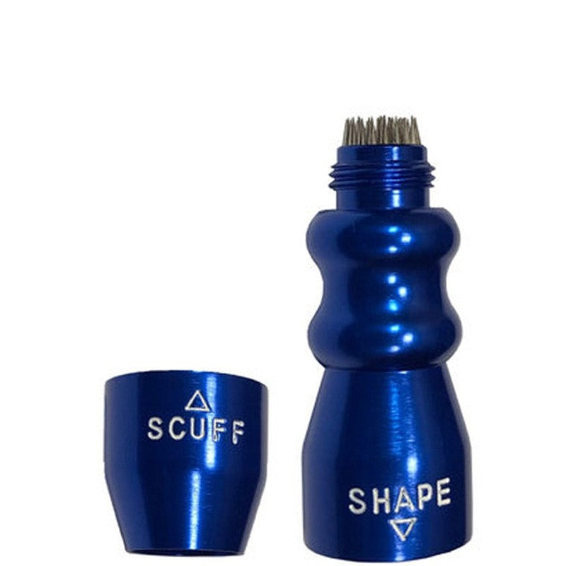 Cuetec 3-in-1 Bowtie Cue Tip Tool with Scuffer, Shaper, Pool Aerator, Blue - Portable Aluminum Snooker Tip - Premium Billiard and Pool Accessories
