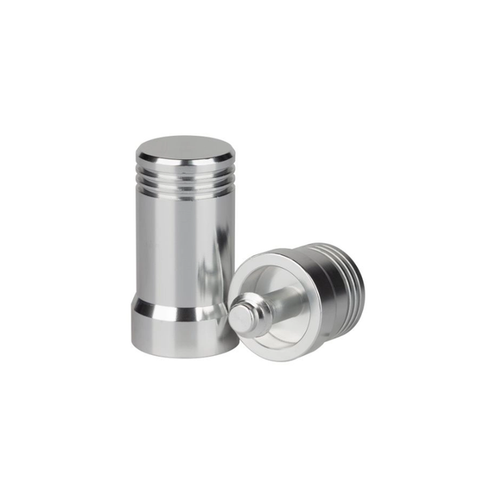 Action Threaded Aluminum 3/8 x 10 Joint Protector - Silver