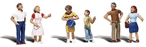 Woodland Scenics HO Window Shoppers WOOA1825