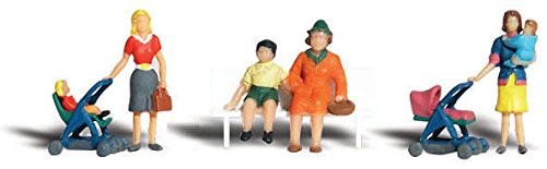 Moms & Kids HO Scale Woodland Scenics